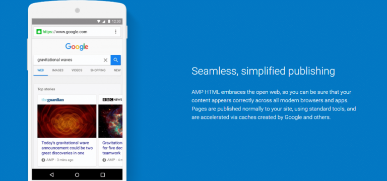 Utiliser Google AMP sur son blog