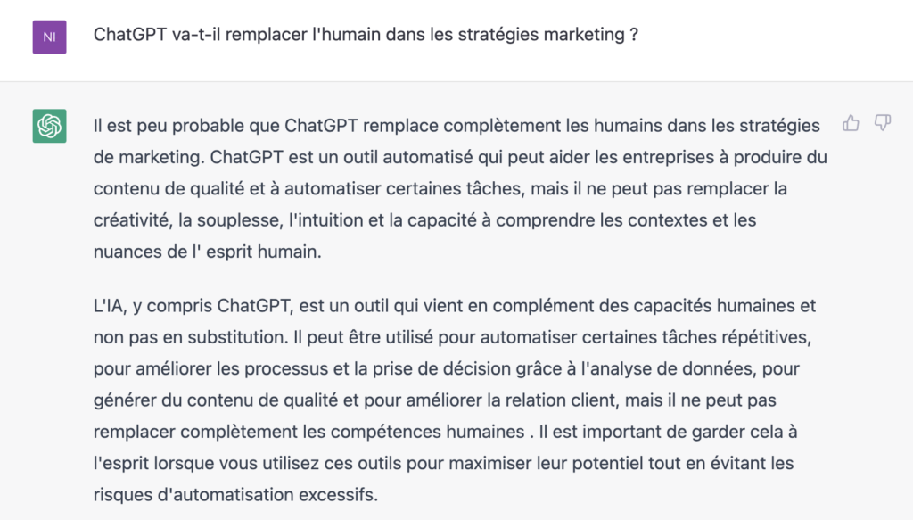 ChatGPT va-t-il remplacer l'humain dans les stratégies marketing ?